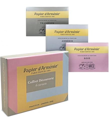 Amazon.co.jp: Papier d'Armenie Burning Paper 3 x 12 シート